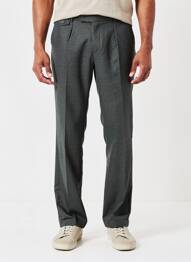Pantalon droit taille normale taille normale vert HACKETT homme