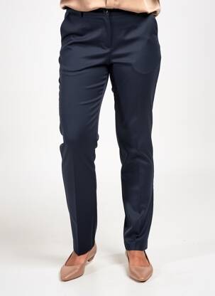 Pantalon slim taille normale taille normale bleu FRANK WALDER femme