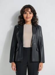 Blazer poches noir TAIFUN femme
