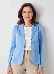 Blazer poches bleu FRANK WALDER femme