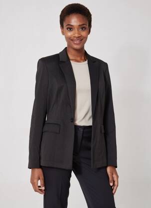 Blazer poches noir TAIFUN femme