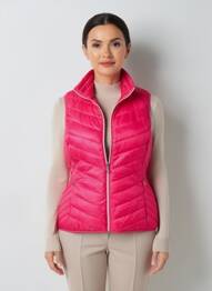 Doudoune poches sans capuche rose JUNGE femme