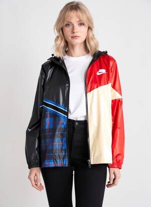 Veste casual coupe droite noir NIKE femme