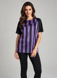 T-shirt coupe cintrée manches courtes noir NIKE femme