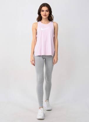 Débardeur coupe droite sans manche rose NIKE femme