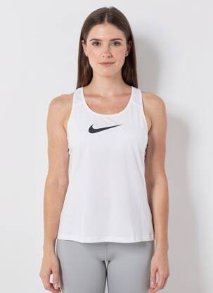 Débardeur coupe droite sans manche blanc NIKE femme