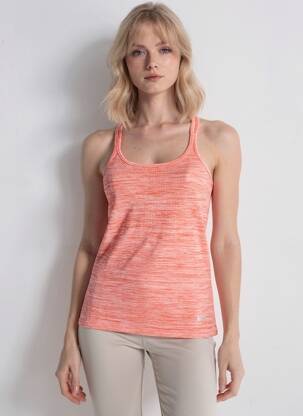 Débardeur coupe cintrée sans manche orange NIKE femme