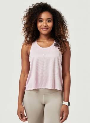 Débardeur coupe droite sans manche rose NIKE femme