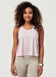 Débardeur coupe droite sans manche rose NIKE femme