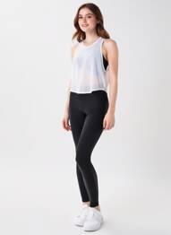 Top sans manche sans manche blanc NIKE femme