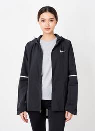 Coupe-vent poches a capuche noir NIKE femme