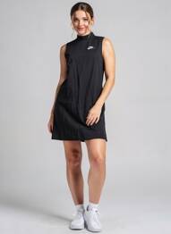 Robe courte sans manche sans manche noir NIKE femme