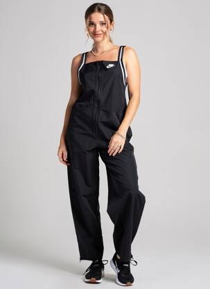 Combi-pantalon fines bretelles fines bretelles noir NIKE femme
