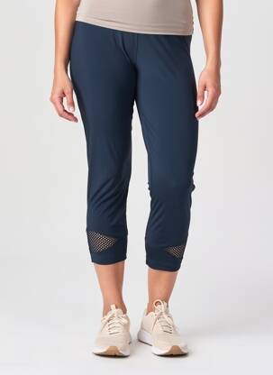 Legging stretch taille normale bleu GUY DUBOUIS femme