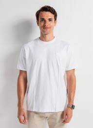 T-shirt stretch manches courtes blanc CAMBERABERO homme