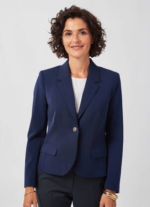 Blazer poches bleu IMPULSION femme