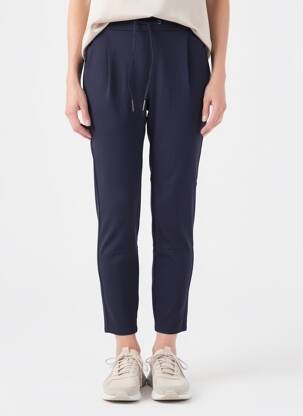 Pantalon 7/8 stretch taille normale bleu VERO MODA femme