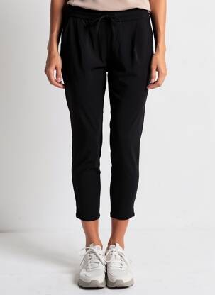 Pantalon 7/8 stretch taille normale noir VERO MODA femme