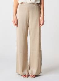 Pantalon large taille normale taille normale or VERO MODA femme