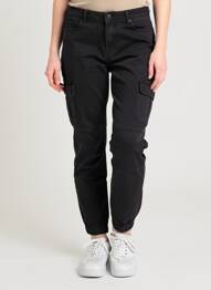 Pantalon cargo taille normale taille normale noir VERO MODA femme