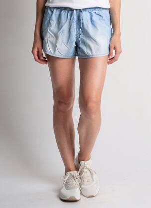 Short coupe fluide taille normale bleu & DENIM femme
