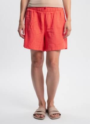 Short coupe droite rose VERO MODA femme