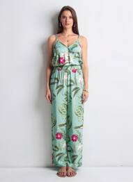 Combi-pantalon fines bretelles fines bretelles bleu VERO MODA femme