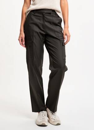 Pantalon cargo taille haute taille haute vert VERO MODA femme