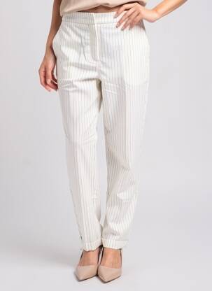 Pantalon chino taille normale taille normale beige VERO MODA femme