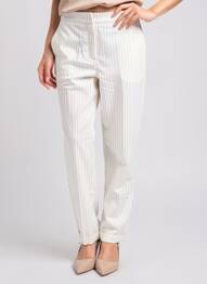 Pantalon chino taille normale taille normale beige VERO MODA femme