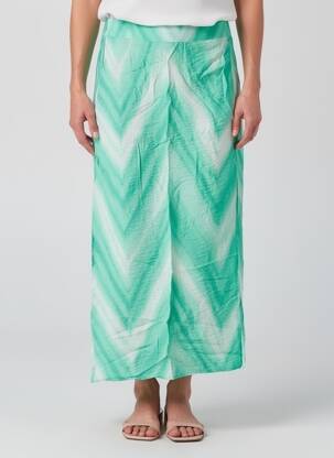 Jupe longue coupe fluide vert VERO MODA femme