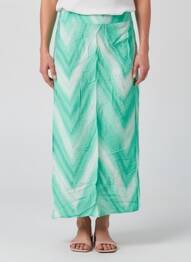 Jupe longue coupe fluide vert VERO MODA femme