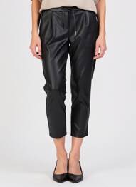 Pantalon 7/8 taille haute taille haute vert VERO MODA femme