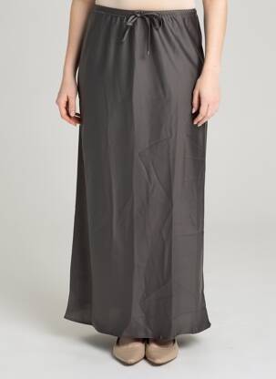 Jupe longue coupe fluide gris AWARE femme