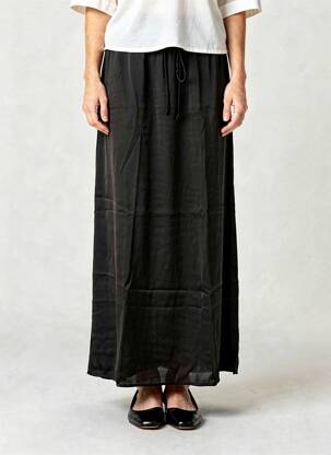 Jupe longue coupe évasée noir VERO MODA femme