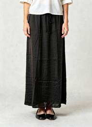 Jupe longue coupe évasée noir VERO MODA femme