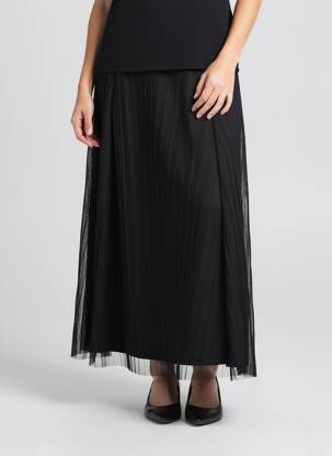 Jupe longue doublure noir VERO MODA femme