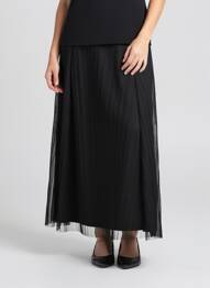 Jupe longue doublure noir VERO MODA femme