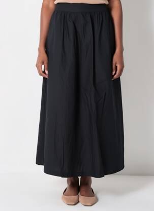 Jupe longue coupe évasée noir VERO MODA femme