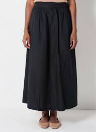 Jupe longue coupe évasée noir VERO MODA femme