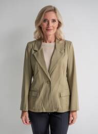 Blazer poches vert GEVANA femme