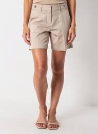 Short taille normale taille normale beige STREET ONE femme