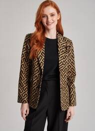 Blazer coupe cintrée marron VERO MODA femme