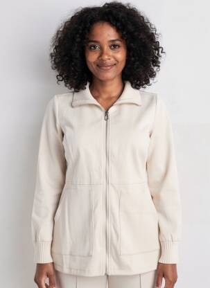 Veste casual coupe droite beige STREET ONE femme