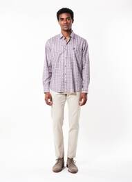 Chemise manches longues manches longues blanc CAMBERABERO homme