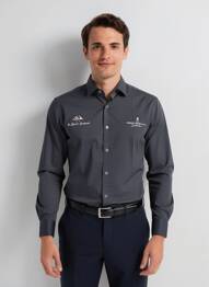Chemise manches longues manches longues noir CAMBERABERO homme