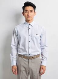 Chemise manches longues poches bleu CAMBERABERO homme