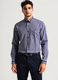 Chemise manches longues poches bleu CAMBERABERO homme
