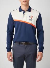 Polo manches longues manches longues bleu CAMBERABERO homme