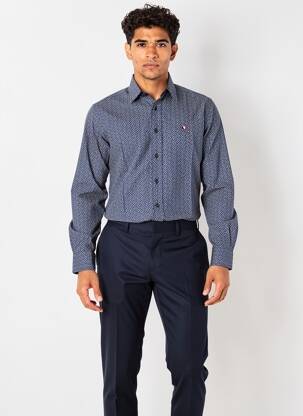 Chemise manches longues manches longues bleu CAMBERABERO homme